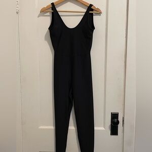 Black Women's Athletic Jumpsuit